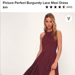Lulu’s maxi bridesmaid dress - NWT